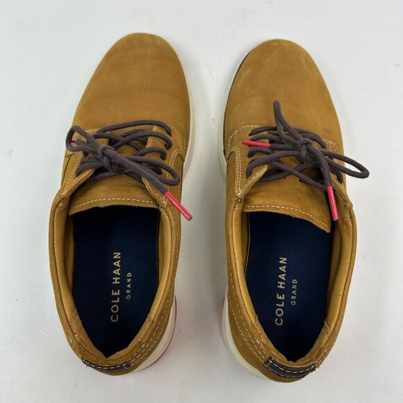 Cole Haan C33829 Men\'s Grand Camden Oxford Taos Tan Suede Leather Size 7.5 M